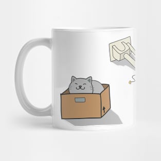 A spoiled cat Mug